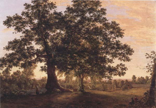 The Charter Oak at Hartford, Frederic E.Church